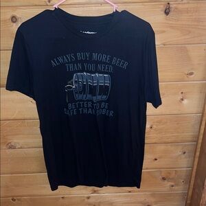 Black Graphic Men's T-Shirt